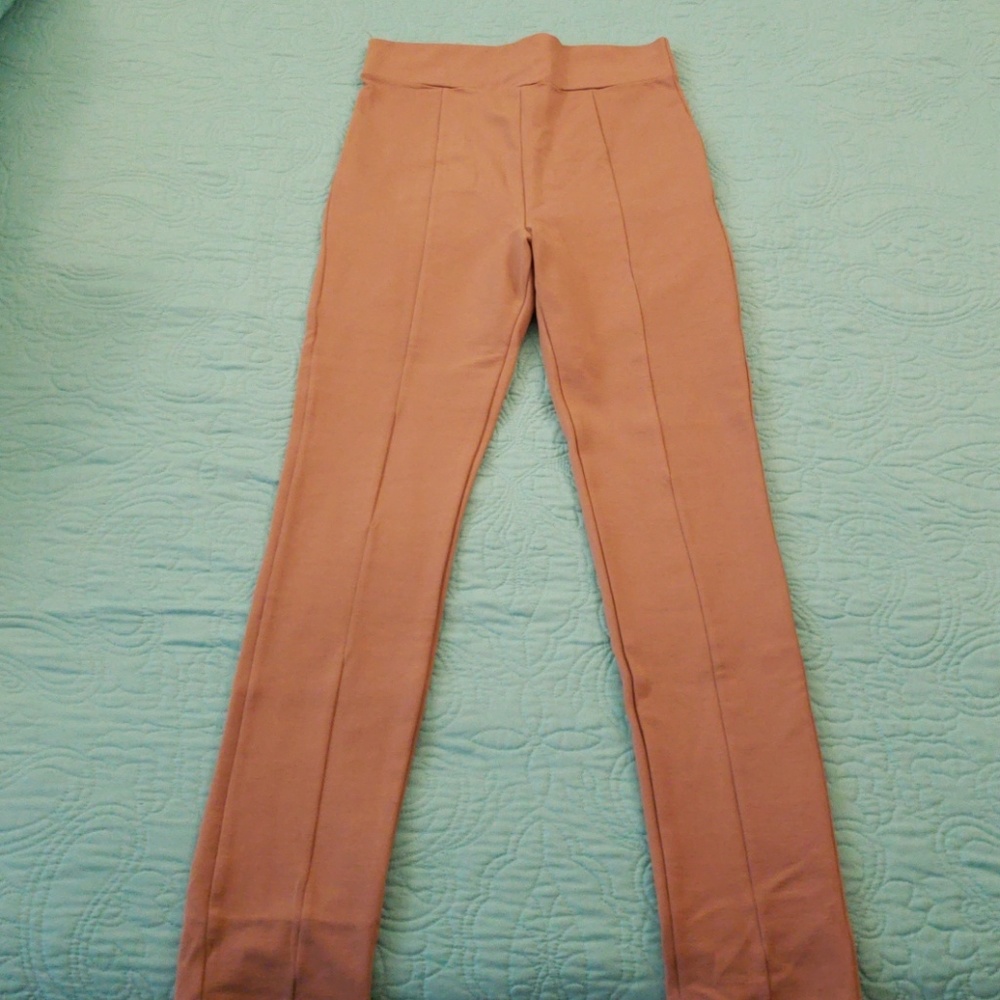 Blue Blush stretchy slacks